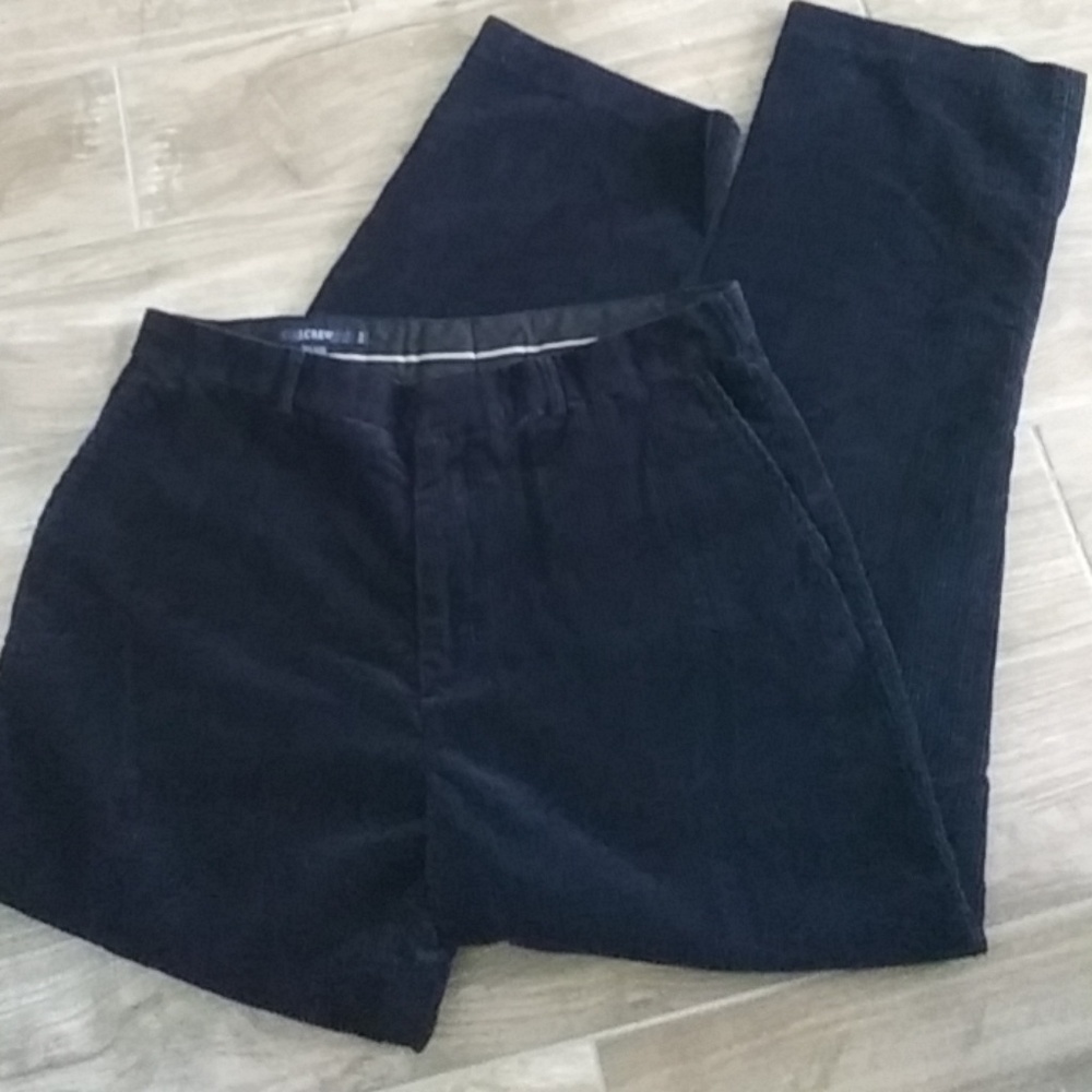 Mens J. Crew corduroy 100% cotton pants 36 34